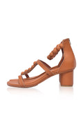 Bon Bon Wooden Heel Leather Sandals-1