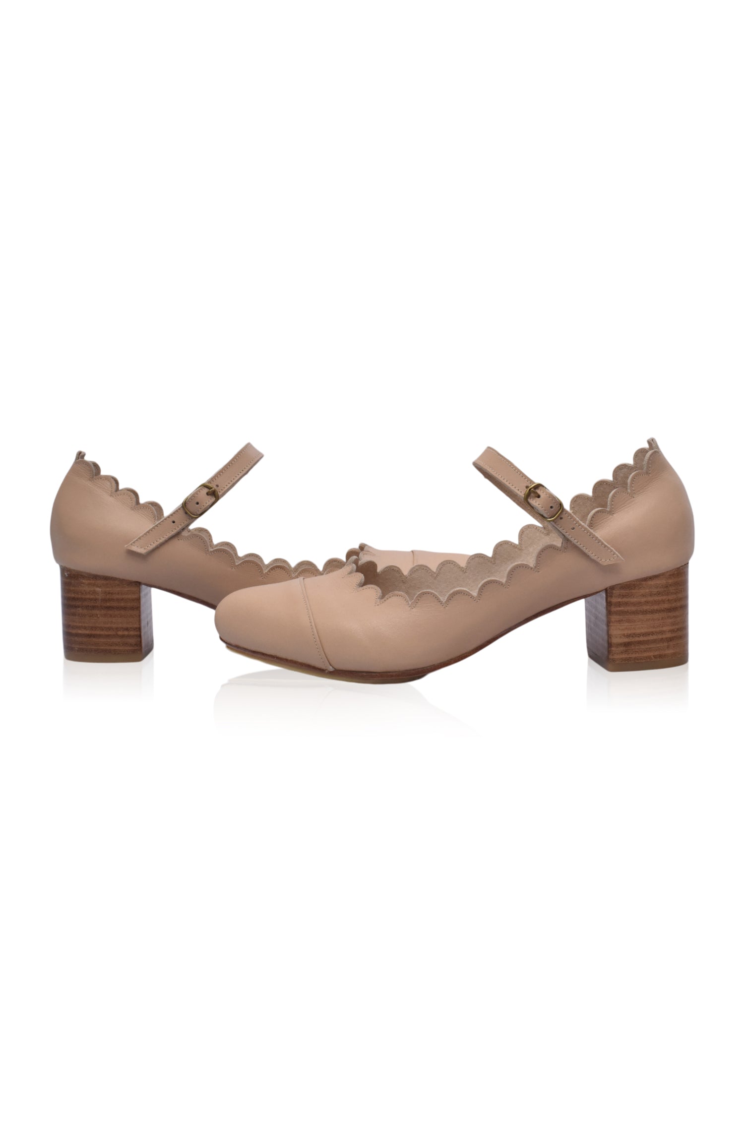 Bonita Mary Jane Leather Heels-2