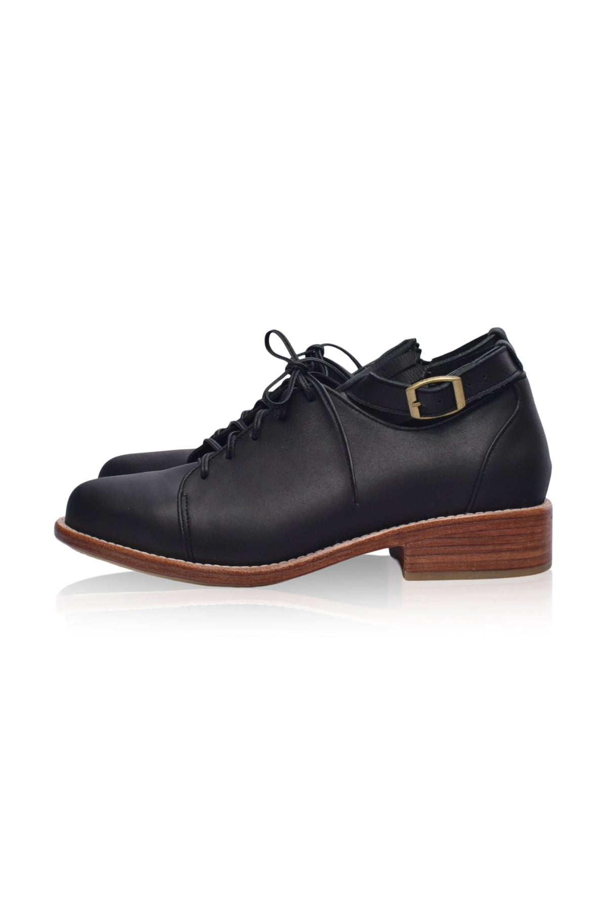 Boston Leather Oxfords-2