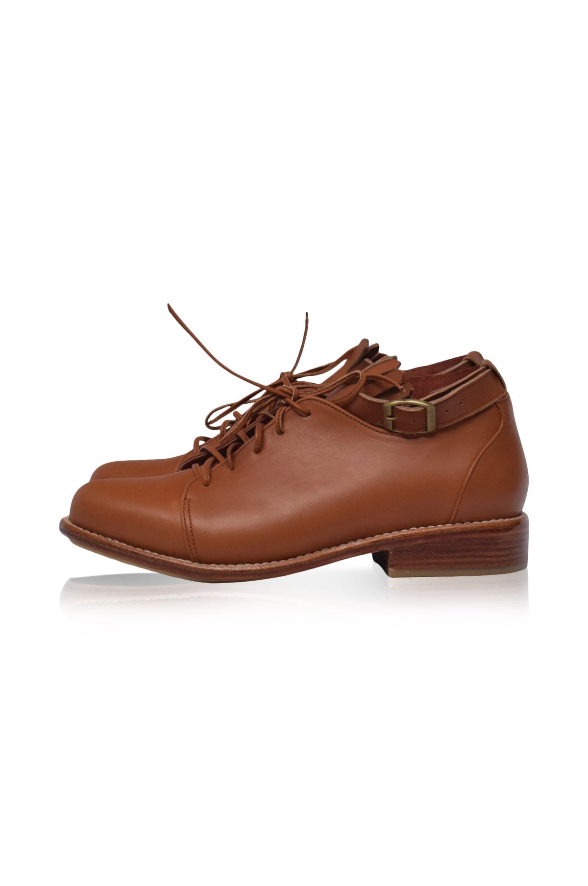 Boston Leather Oxfords-2