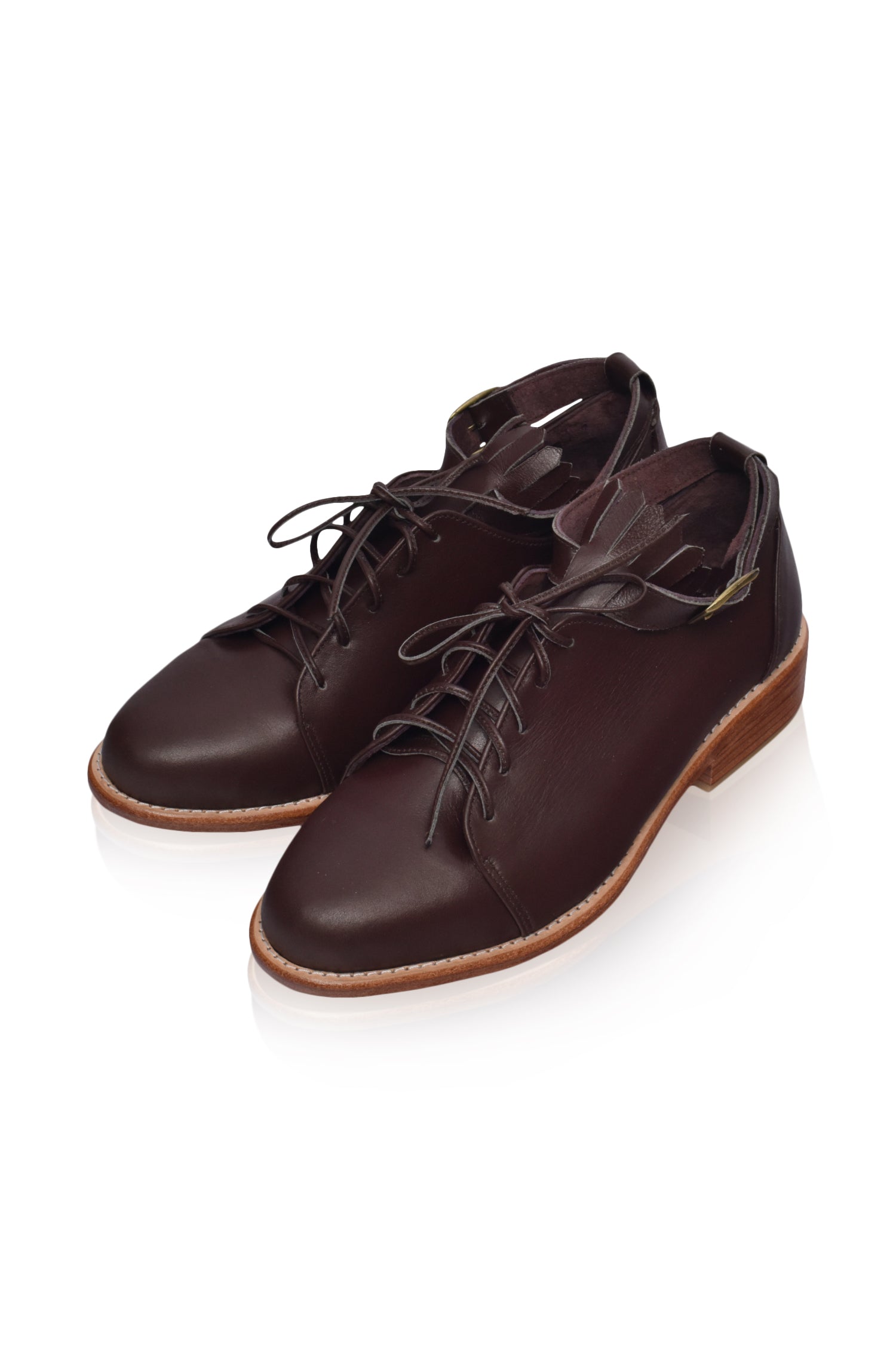 Boston Leather Oxfords-2