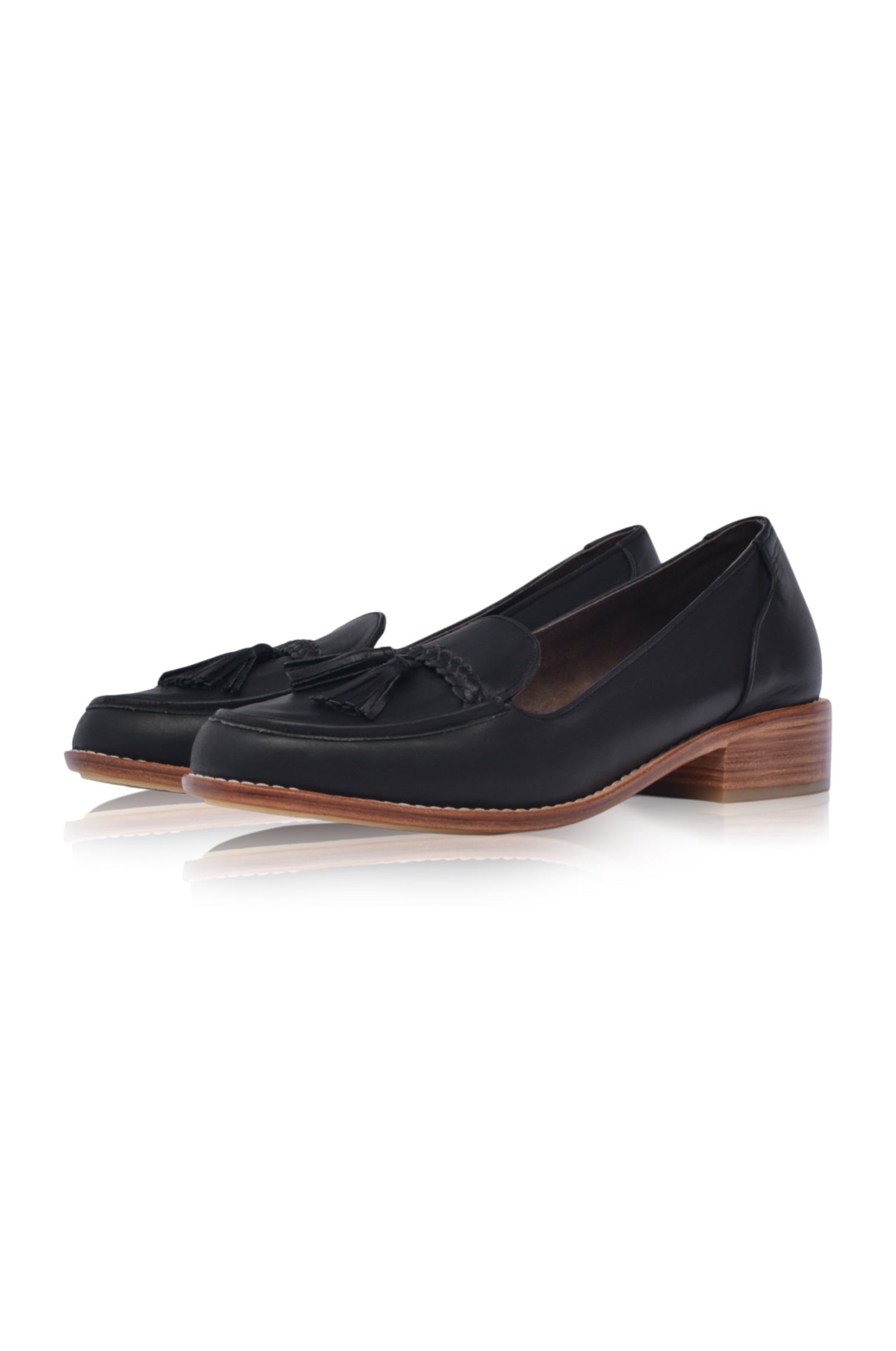Brooklyn Leather Loafers with Tassel-3