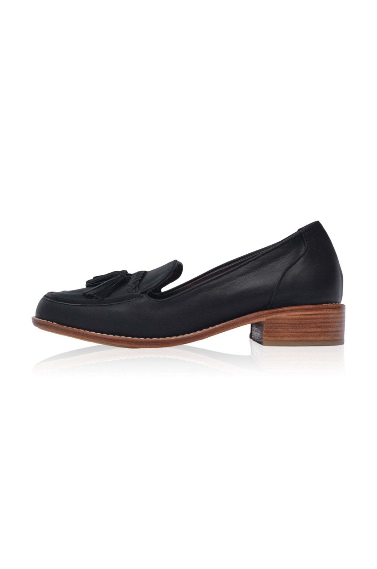 Brooklyn Leather Loafers with Tassel-6