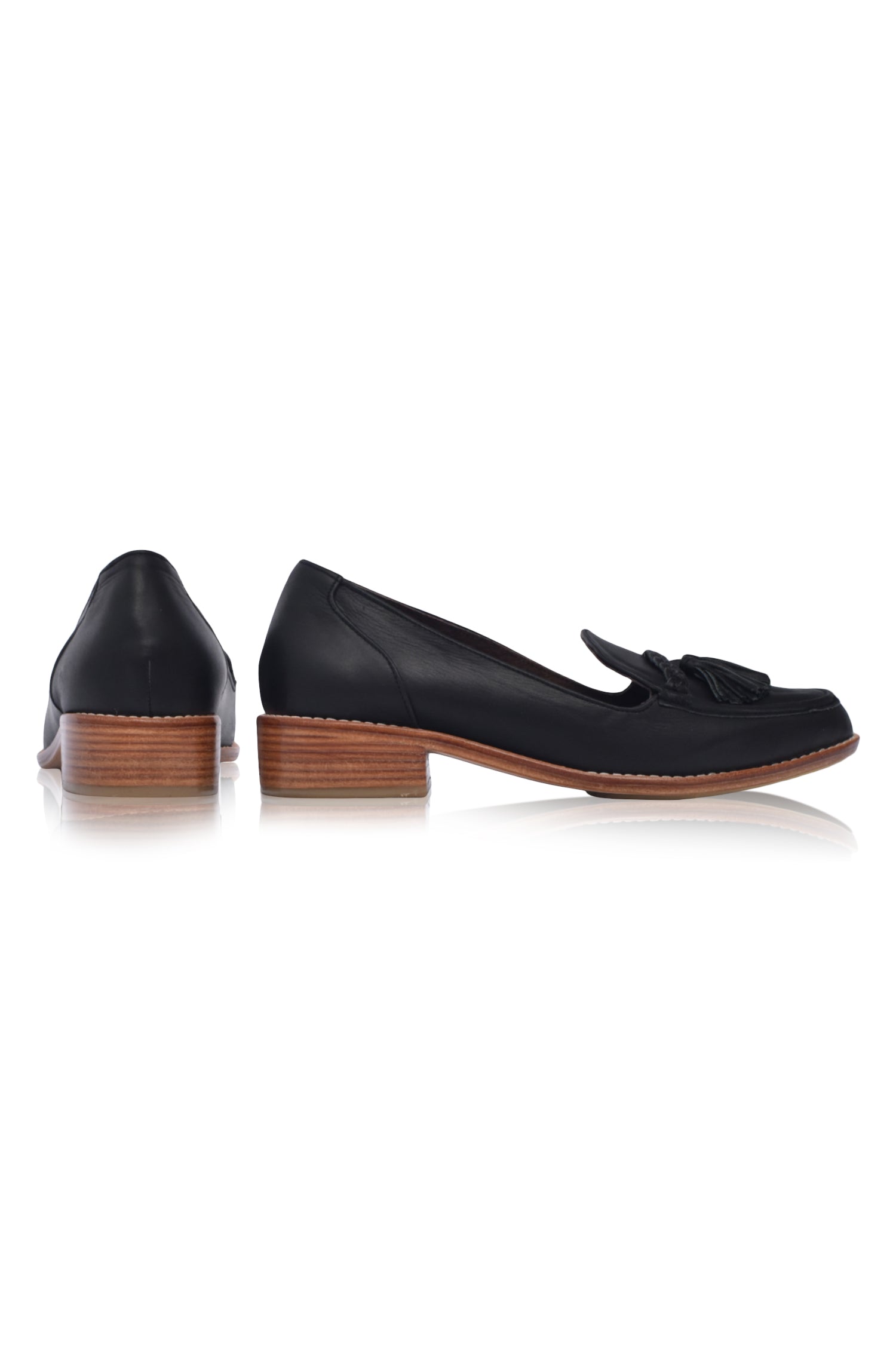 Brooklyn Leather Loafers with Tassel-4