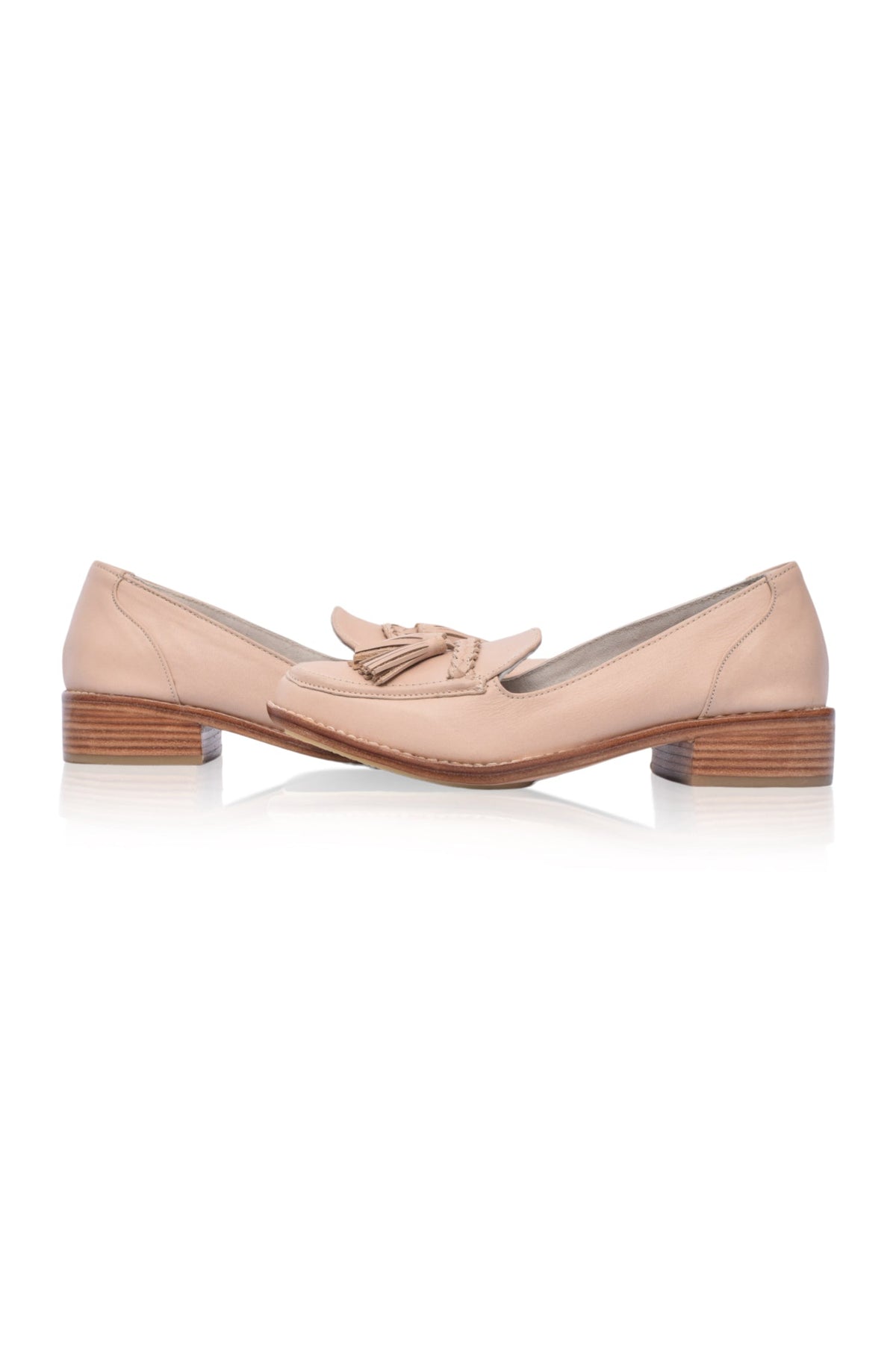 Brooklyn Leather Loafers with Tassel-4