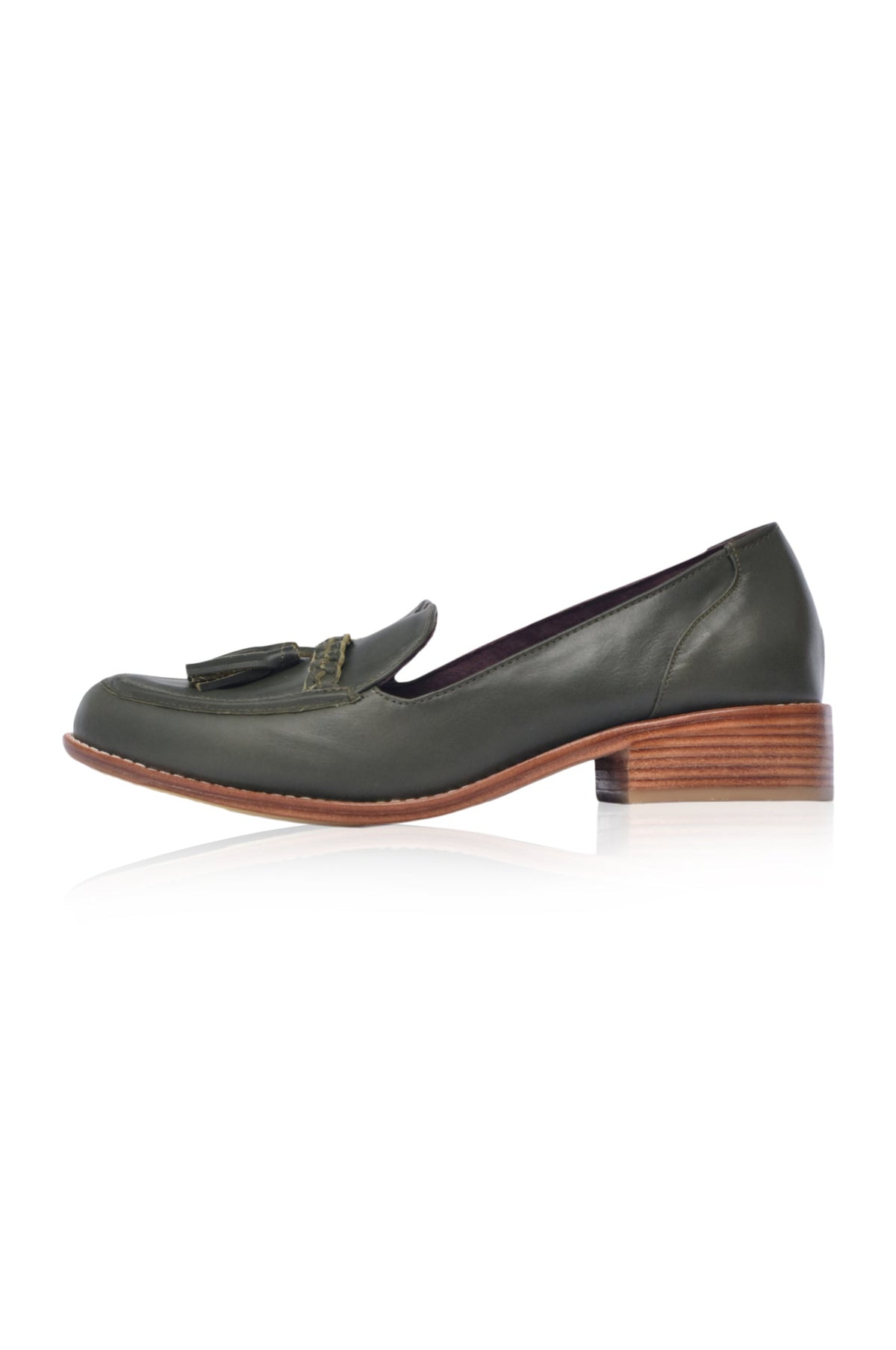 Brooklyn Leather Loafers with Tassel-3
