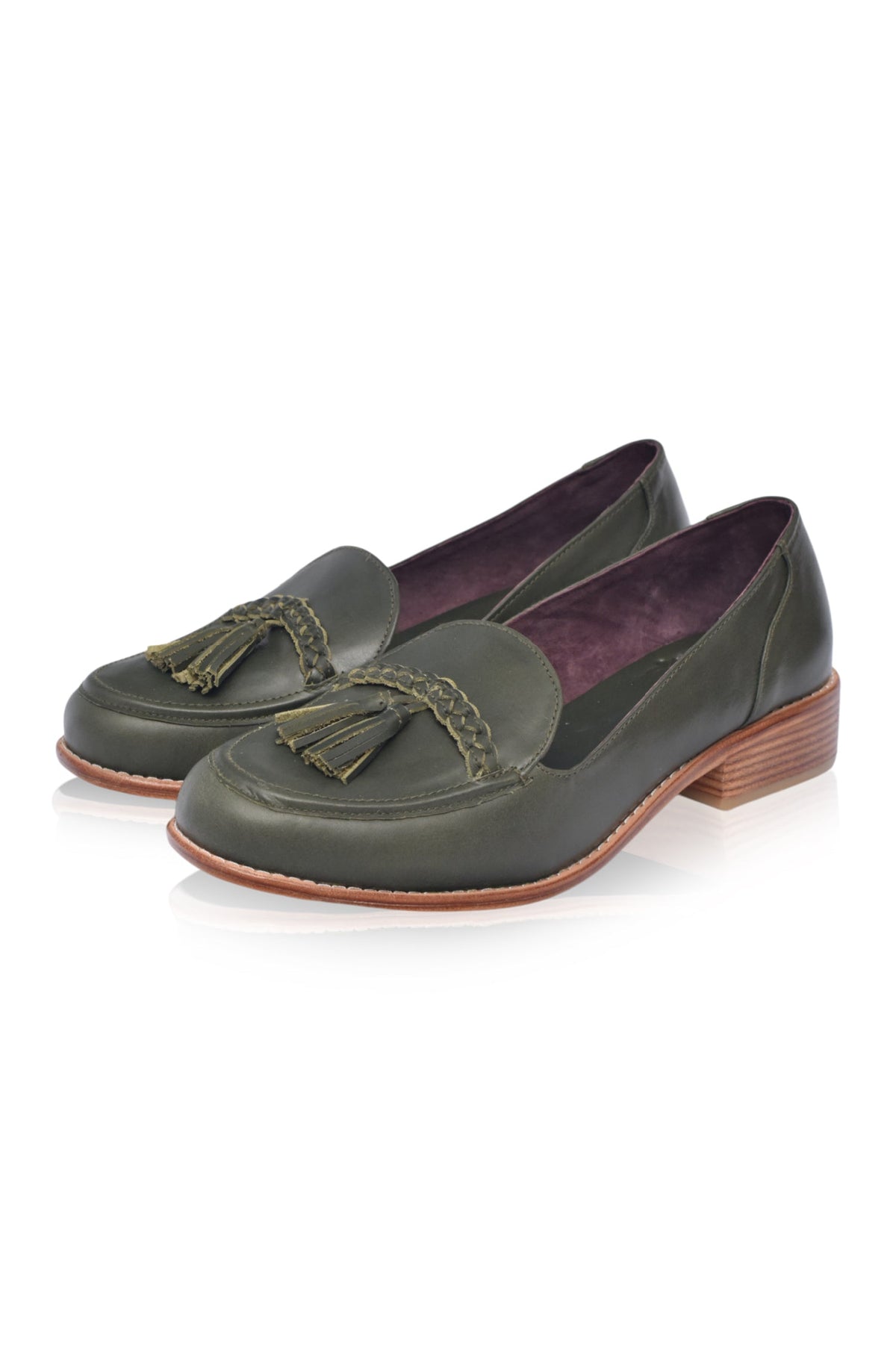 Brooklyn Leather Loafers with Tassel-2