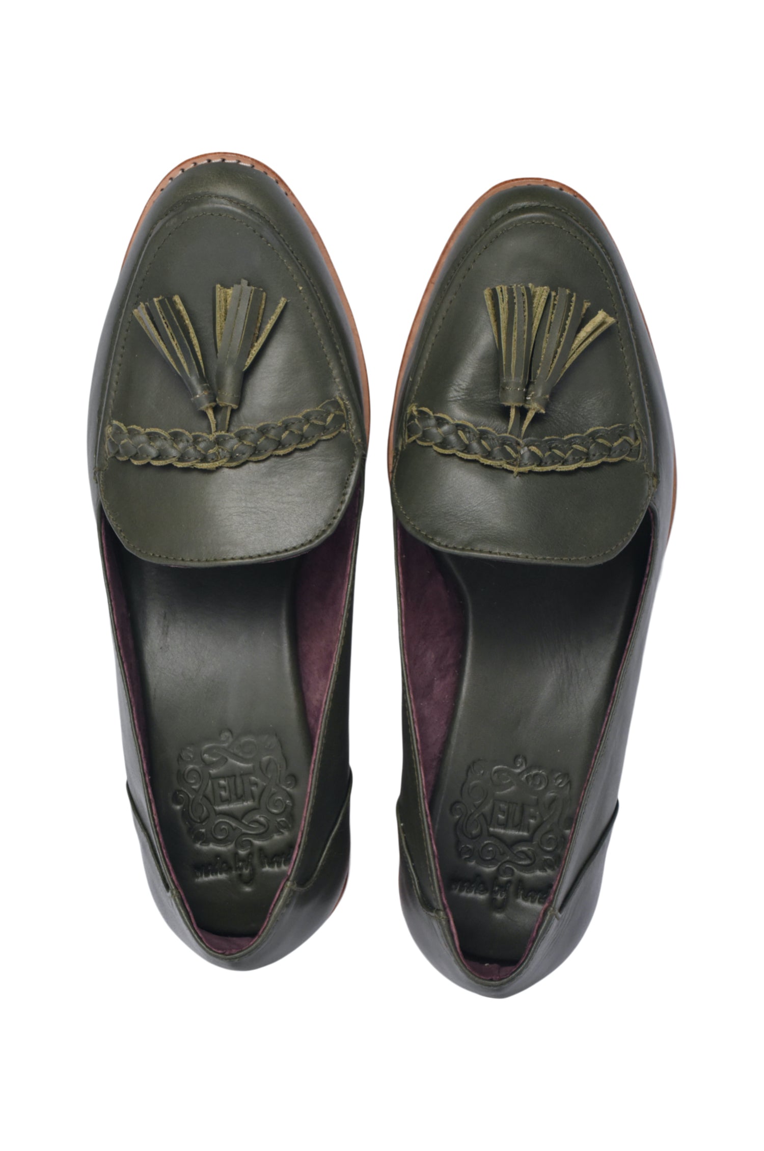 Brooklyn Leather Loafers with Tassel-1