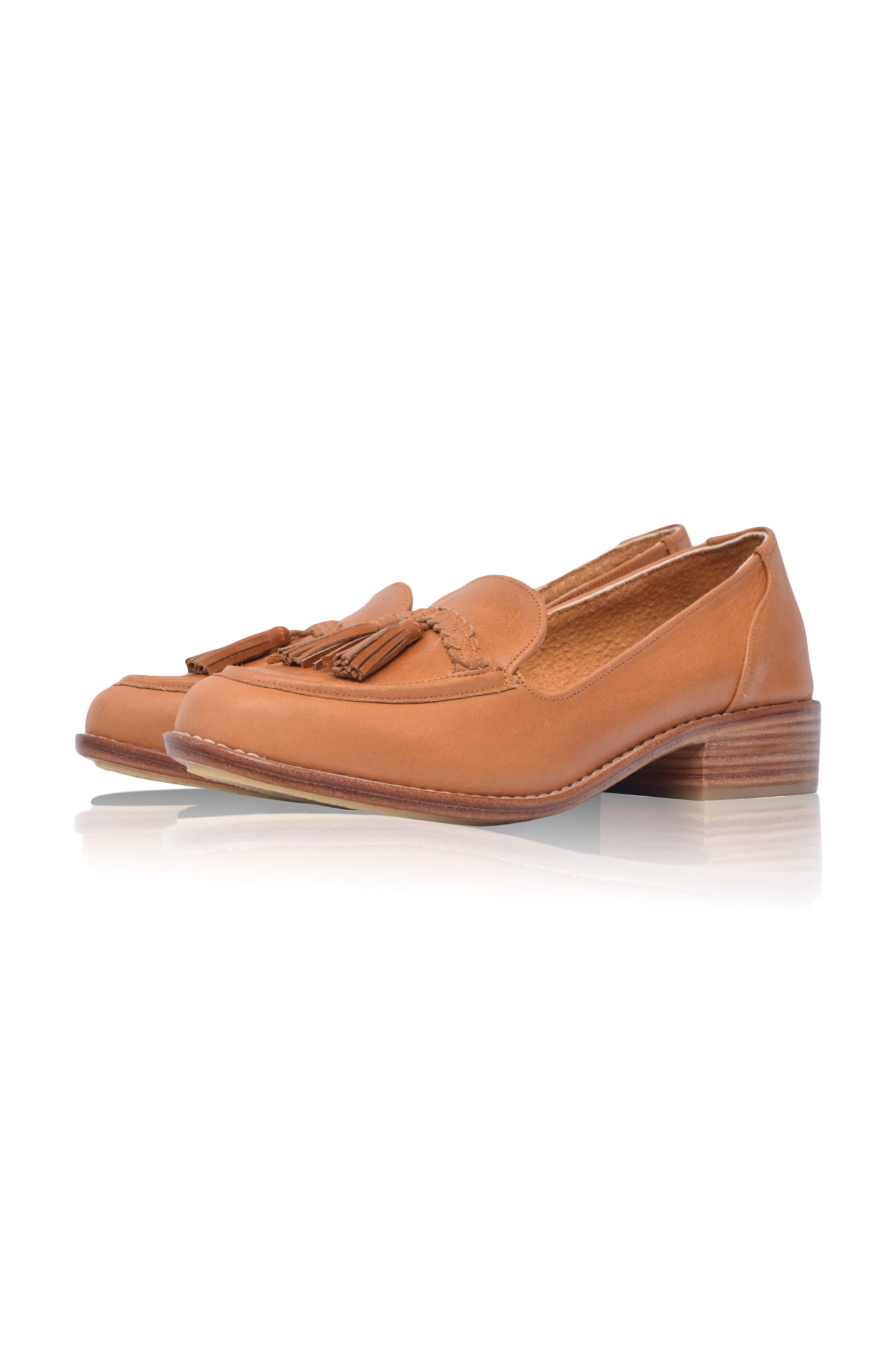 Brooklyn Leather Loafers with Tassel-4