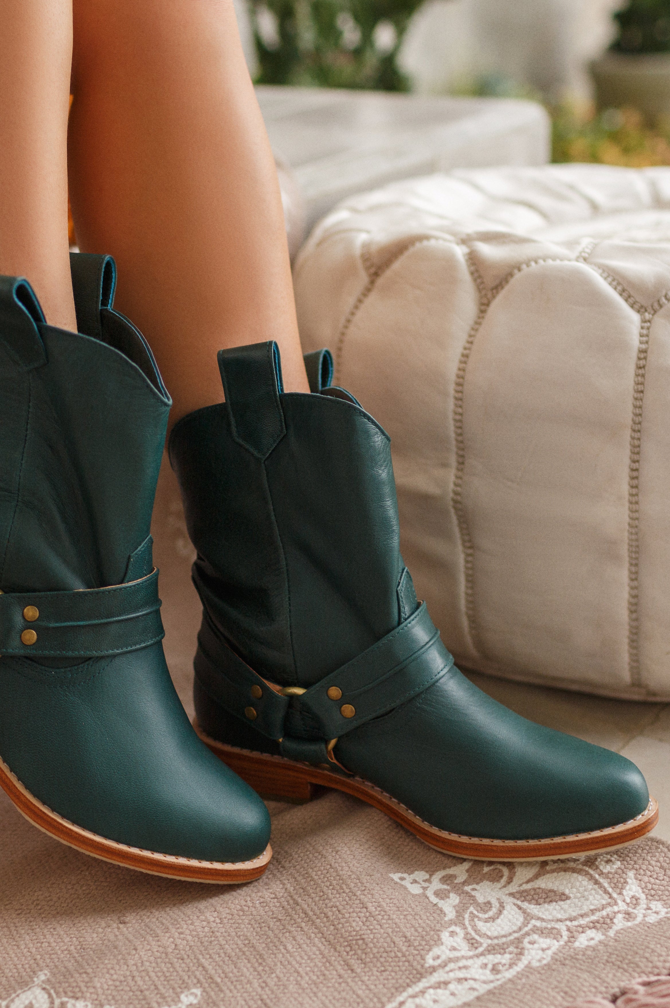 Cali Pull-On Leather Boots-0