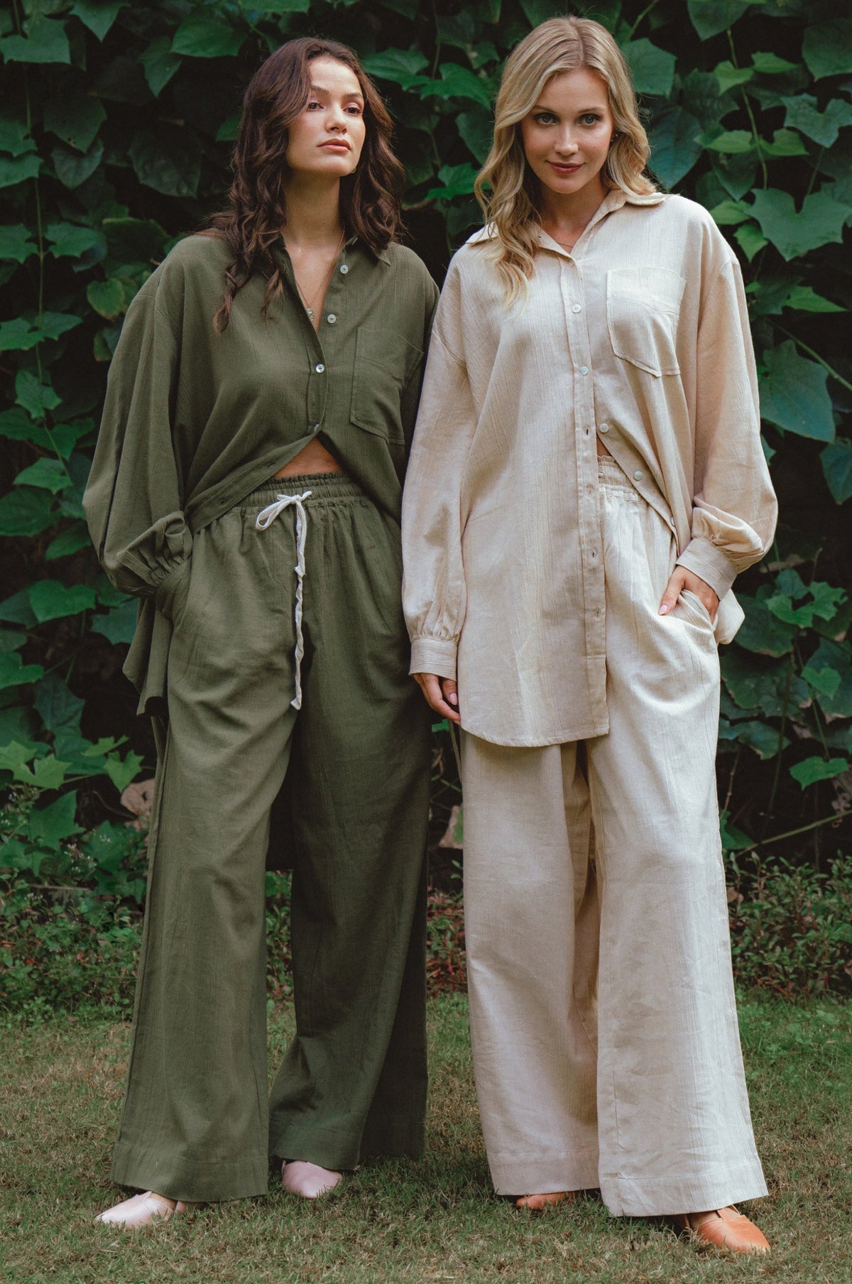 Calin Long Sleeve Oversized Shirt (Sale)-4