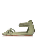 Calypso Braided Leather Sandals-1