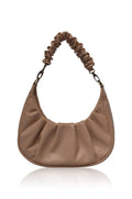 Camille Ruched Leather Bag-1