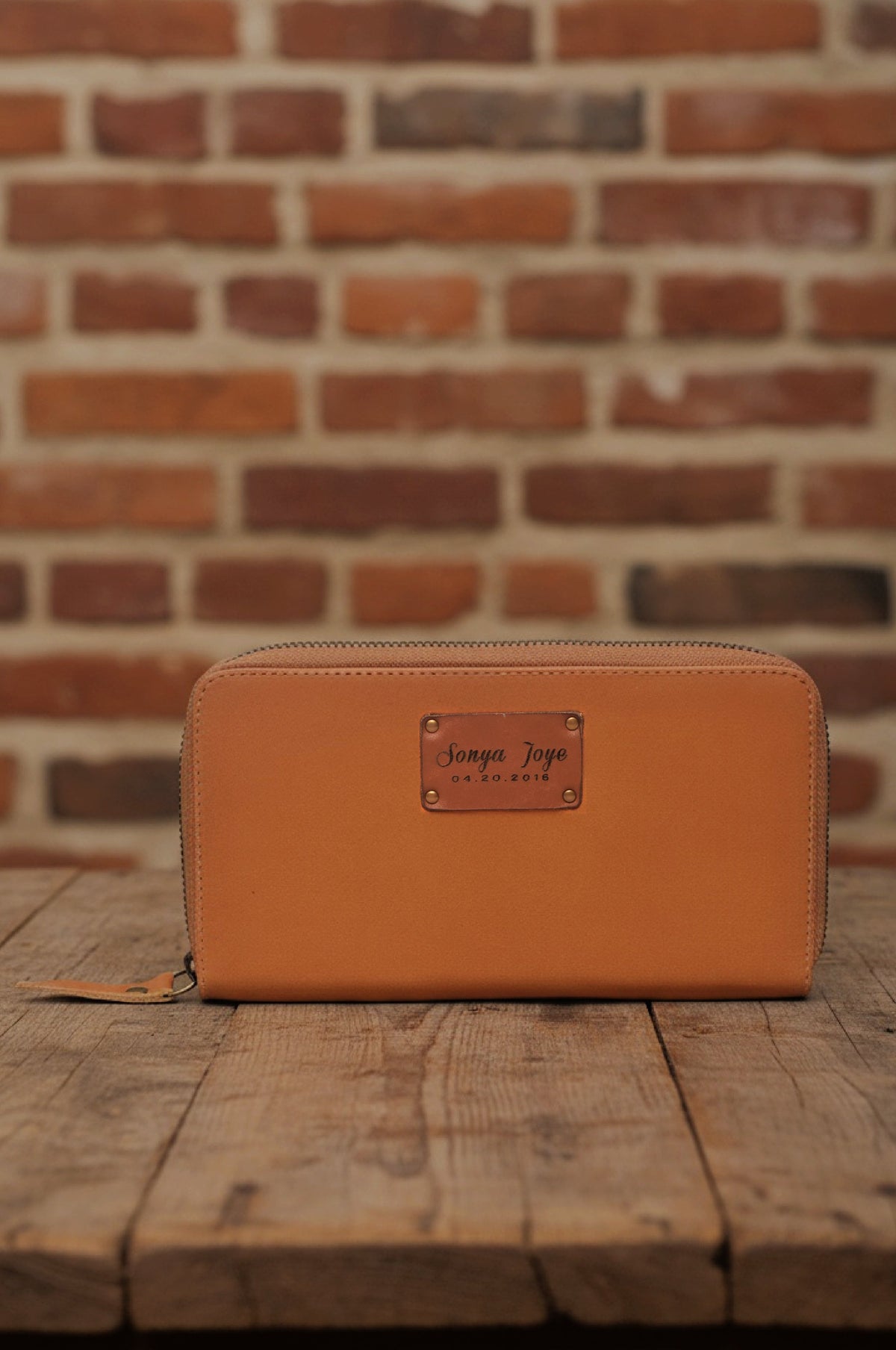 Canyon Personalized Leather Wallet (Sale)-0