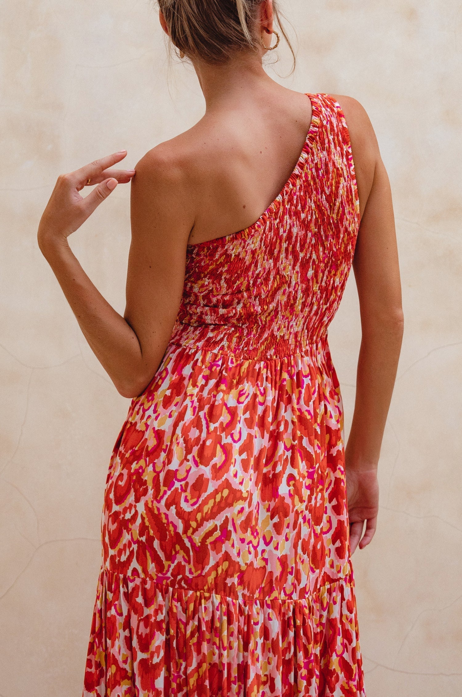 Cassandra One Shoulder Maxi Dress-1