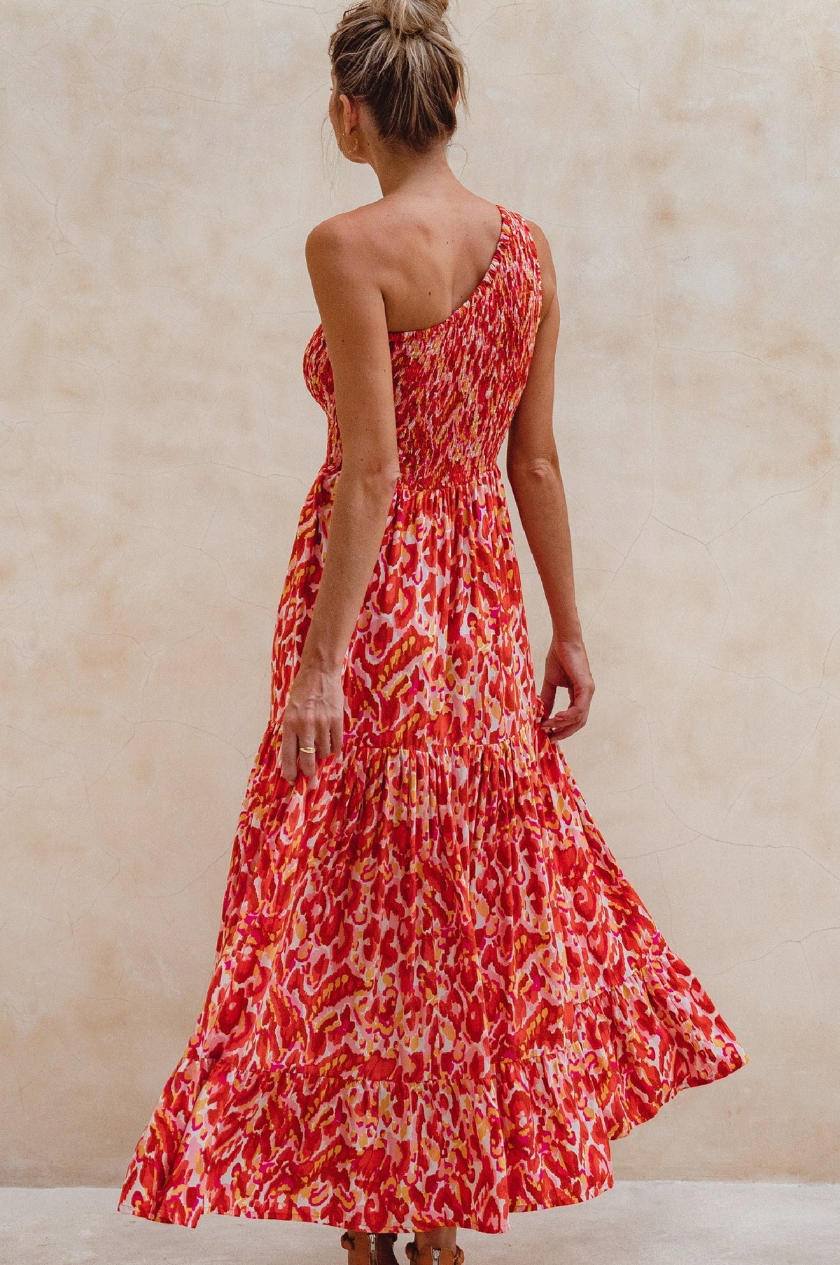 Cassandra One Shoulder Maxi Dress-2