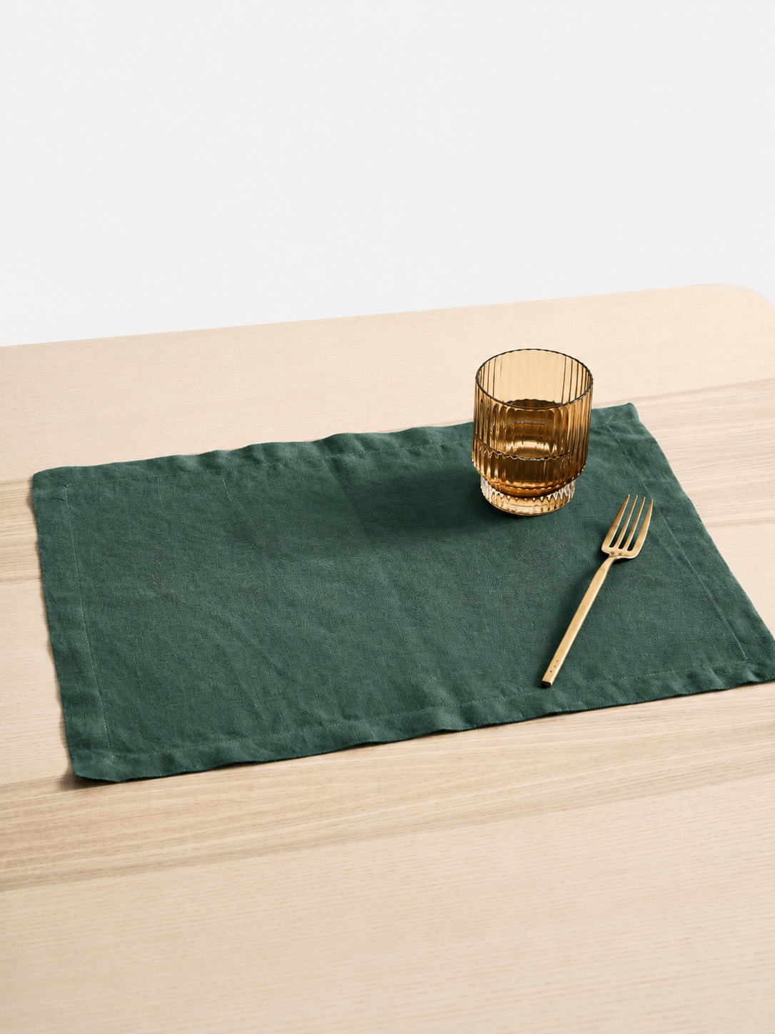 Jade Linen Table Placemat Set-0