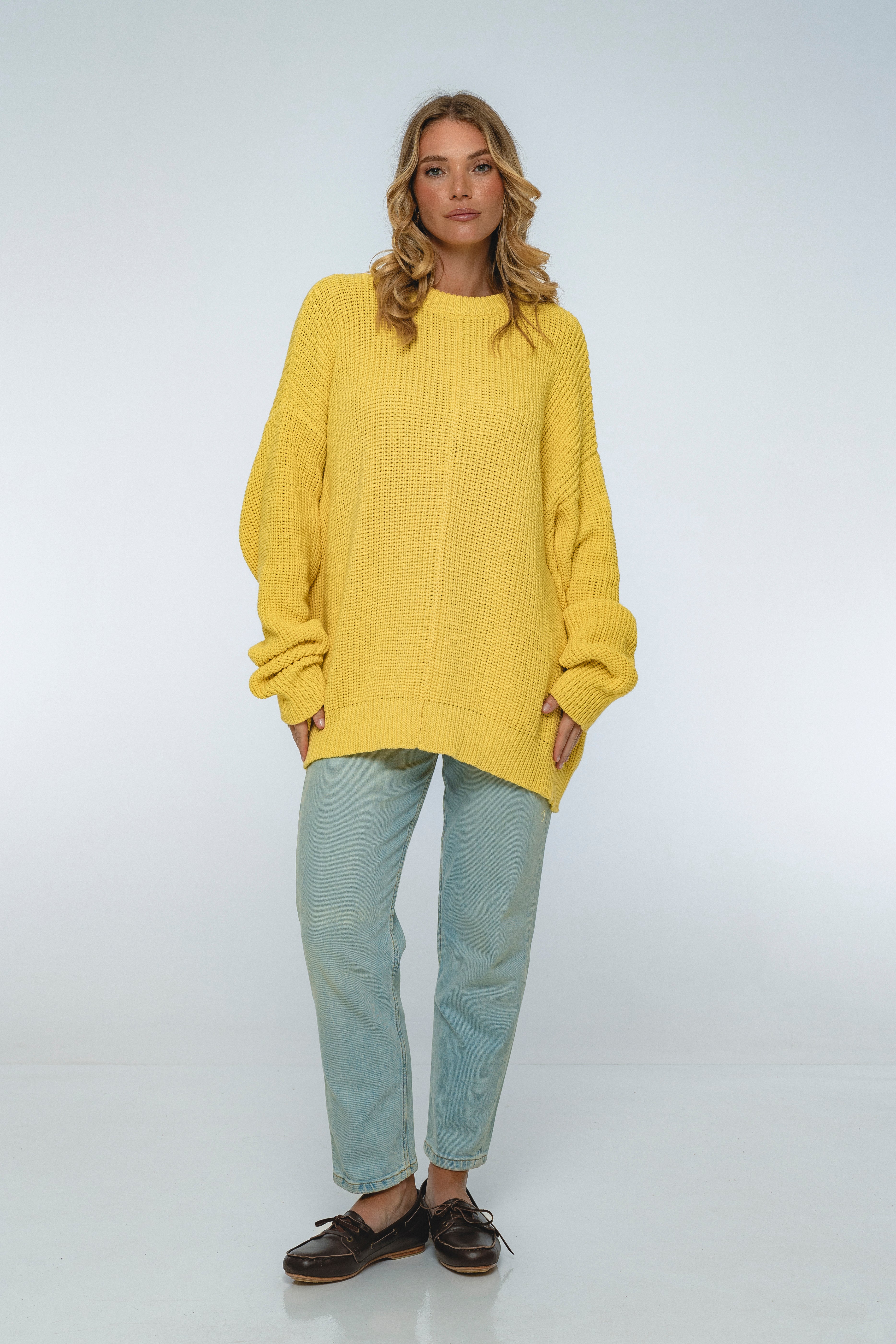 Cloud Nine Long Sleeve Cotton Sweater-4