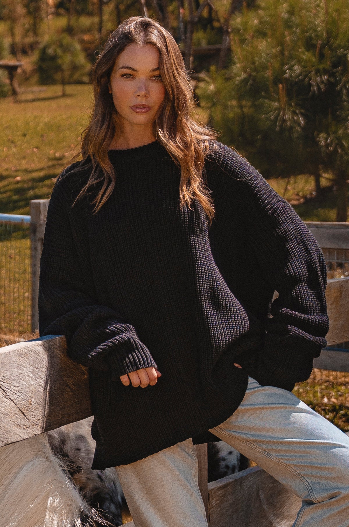 Cloud Nine Long Sleeve Cotton Sweater-4