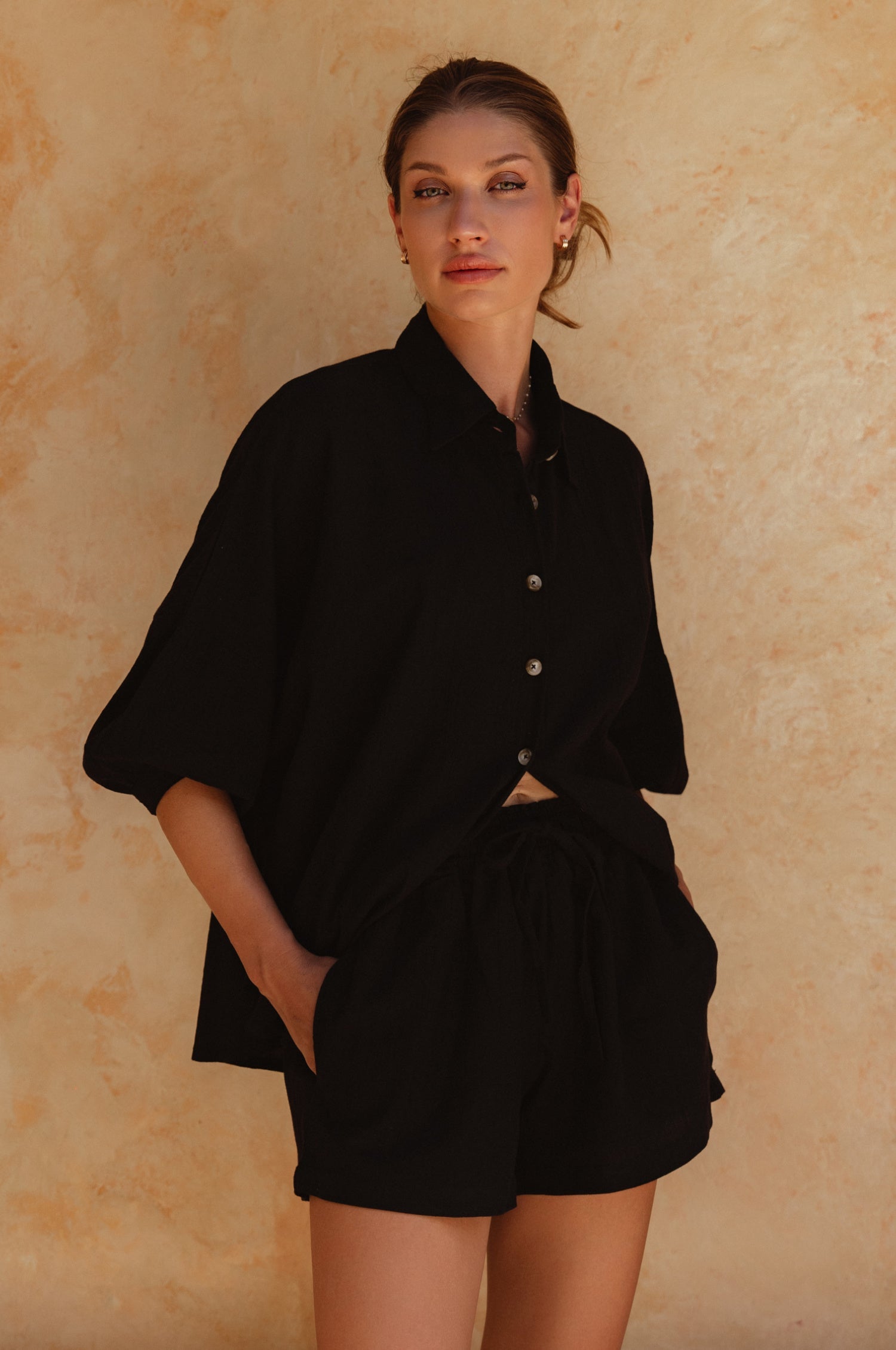 Corsica Linen Shirt (Sale)-0
