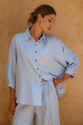 Corsica Linen Shirt (Sale)-0