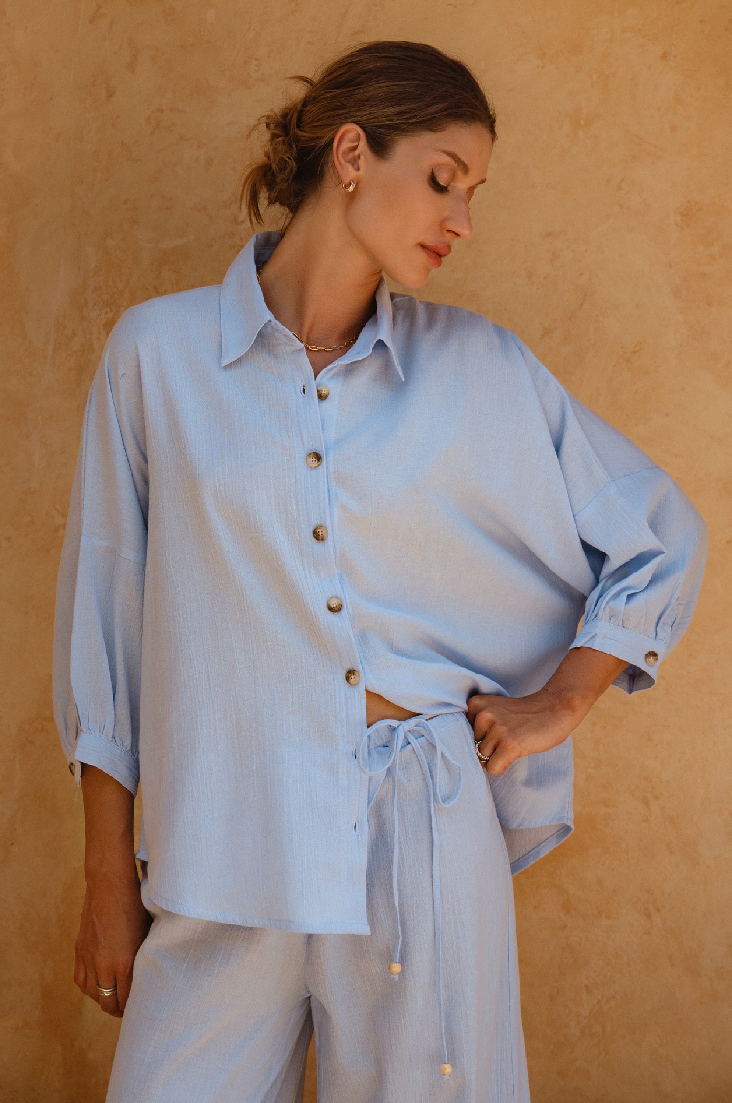 Corsica Linen Shirt (Sale)-0