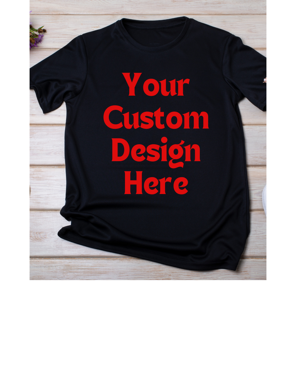 Classic White Custom T-Shirt-0
