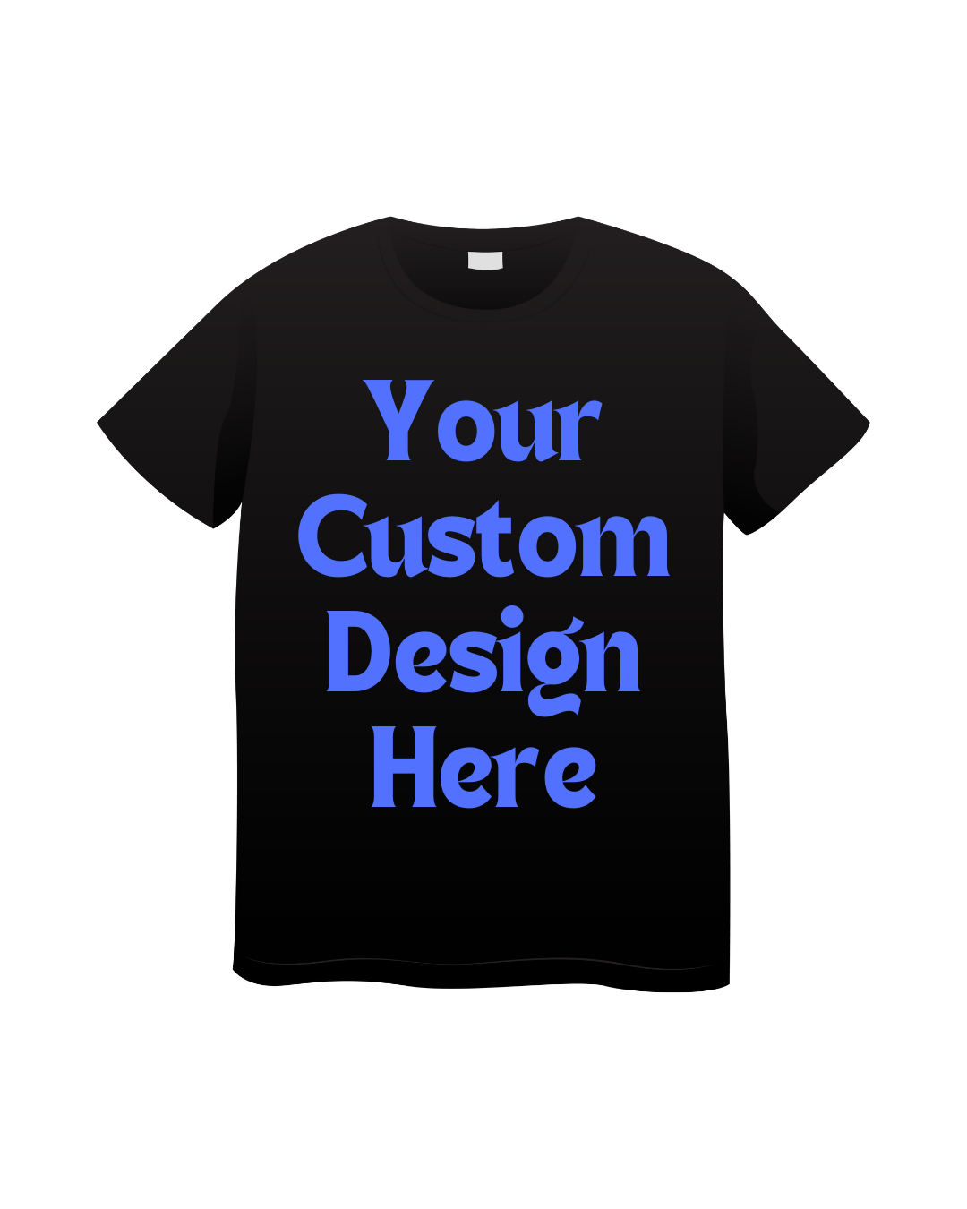 Classic White Custom T-Shirt-3