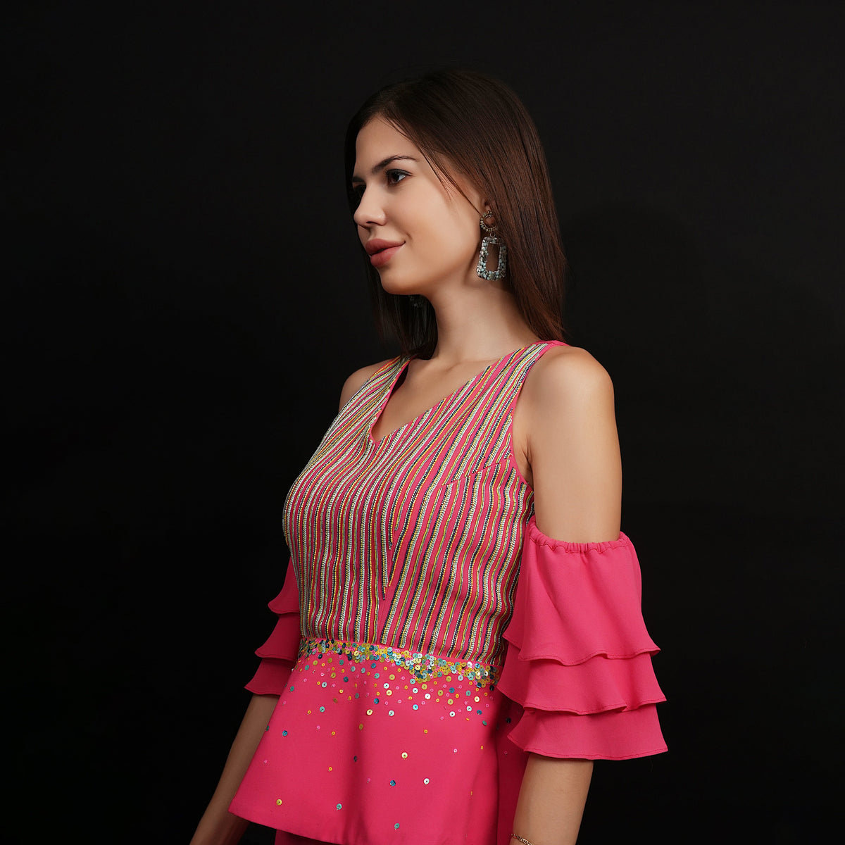 Peplum Co-ord Set-1