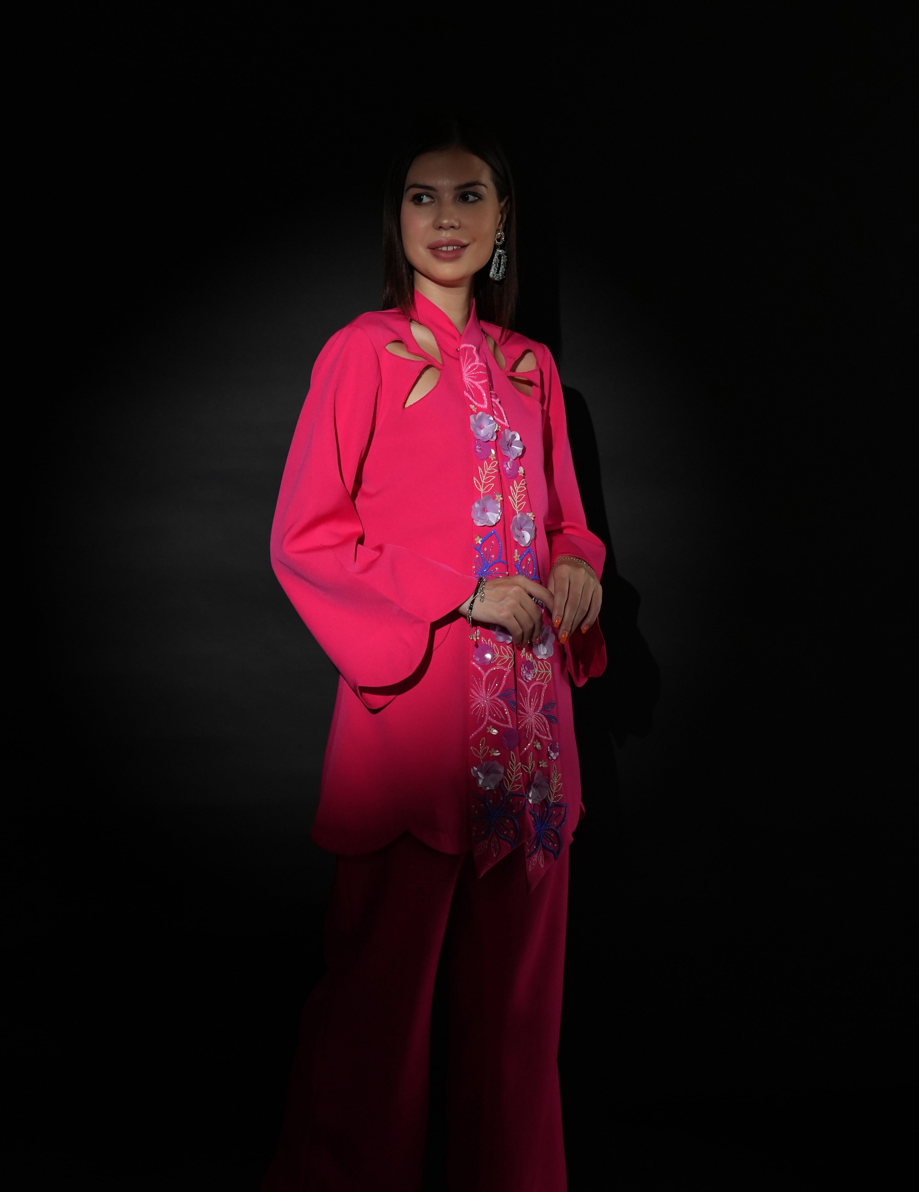 Hot Pink Co-ord Set-3