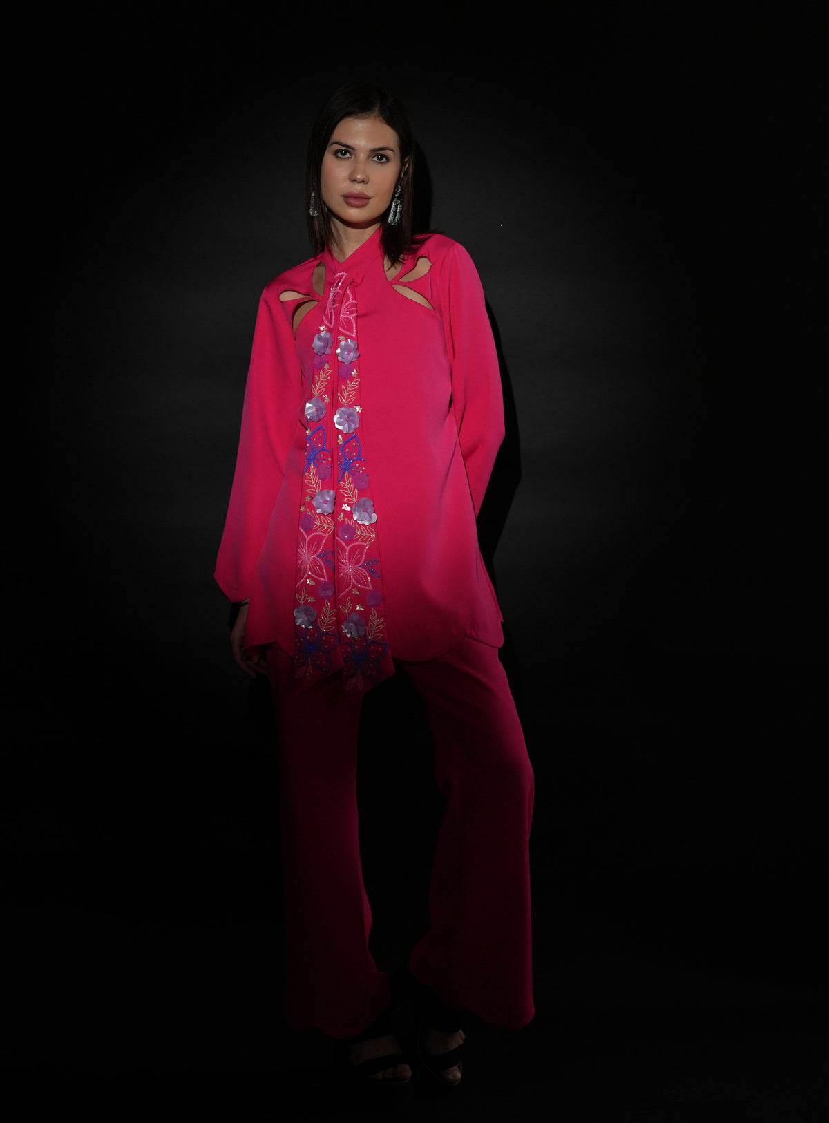 Hot Pink Co-ord Set-4