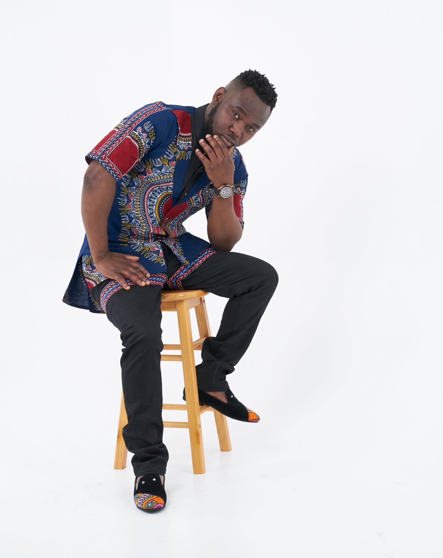 African Fashion Ankara Shirt-4