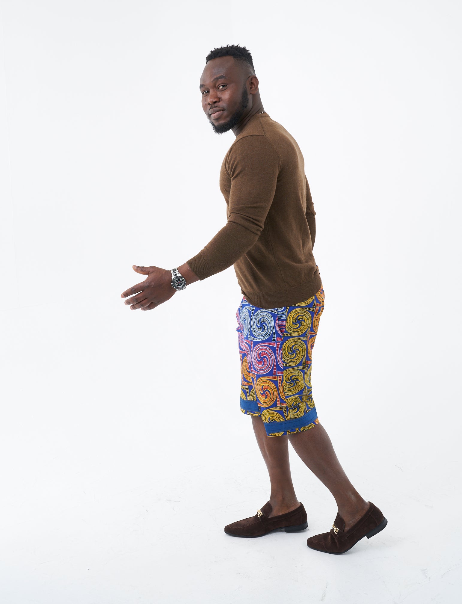 African Fashion Shirt & Top | Orion Ankara Print-2