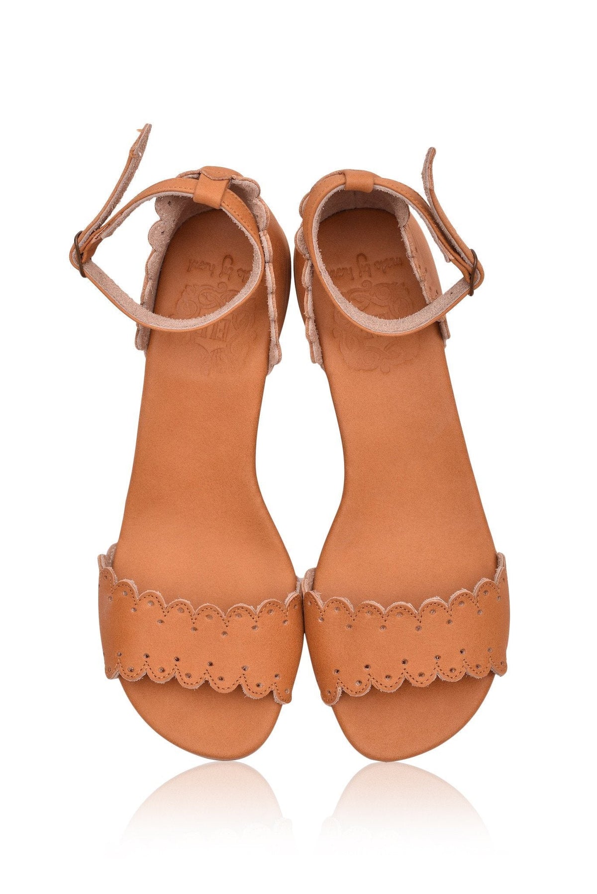 Dreamland Wooden Wedge Sandals-4