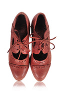 Stockholm Leather Oxford Wedges-1