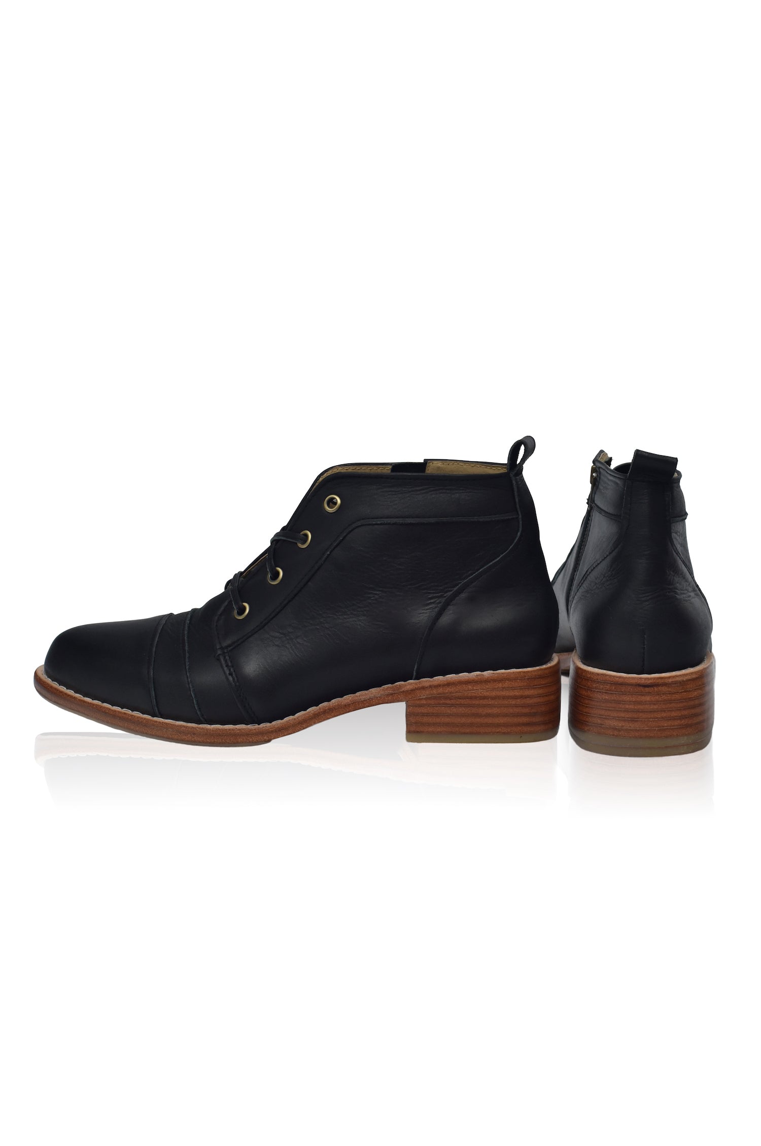 Passage Lace-Up Leather Boots-3