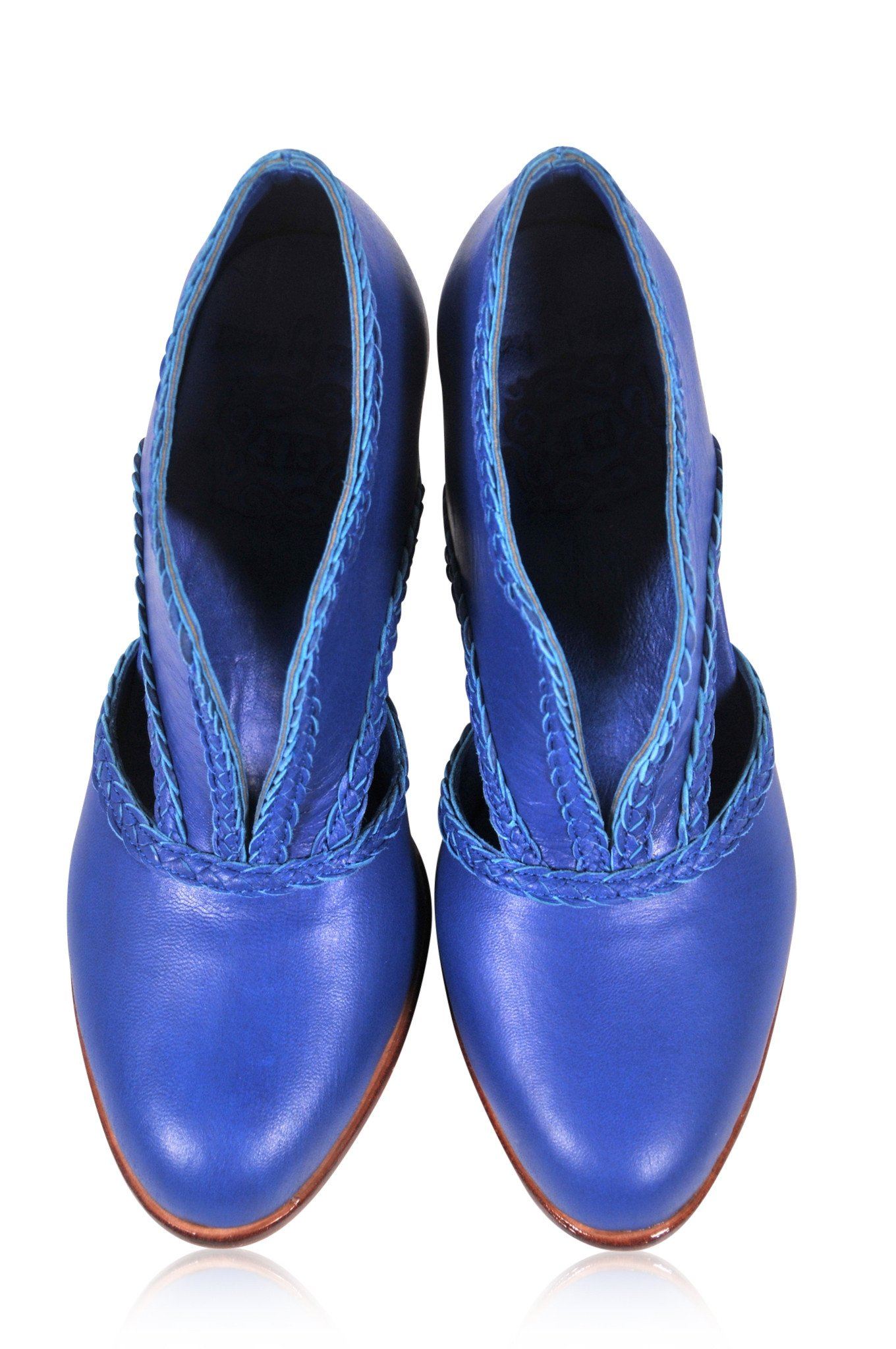 Spirit Walker Leather Heel Booties-2