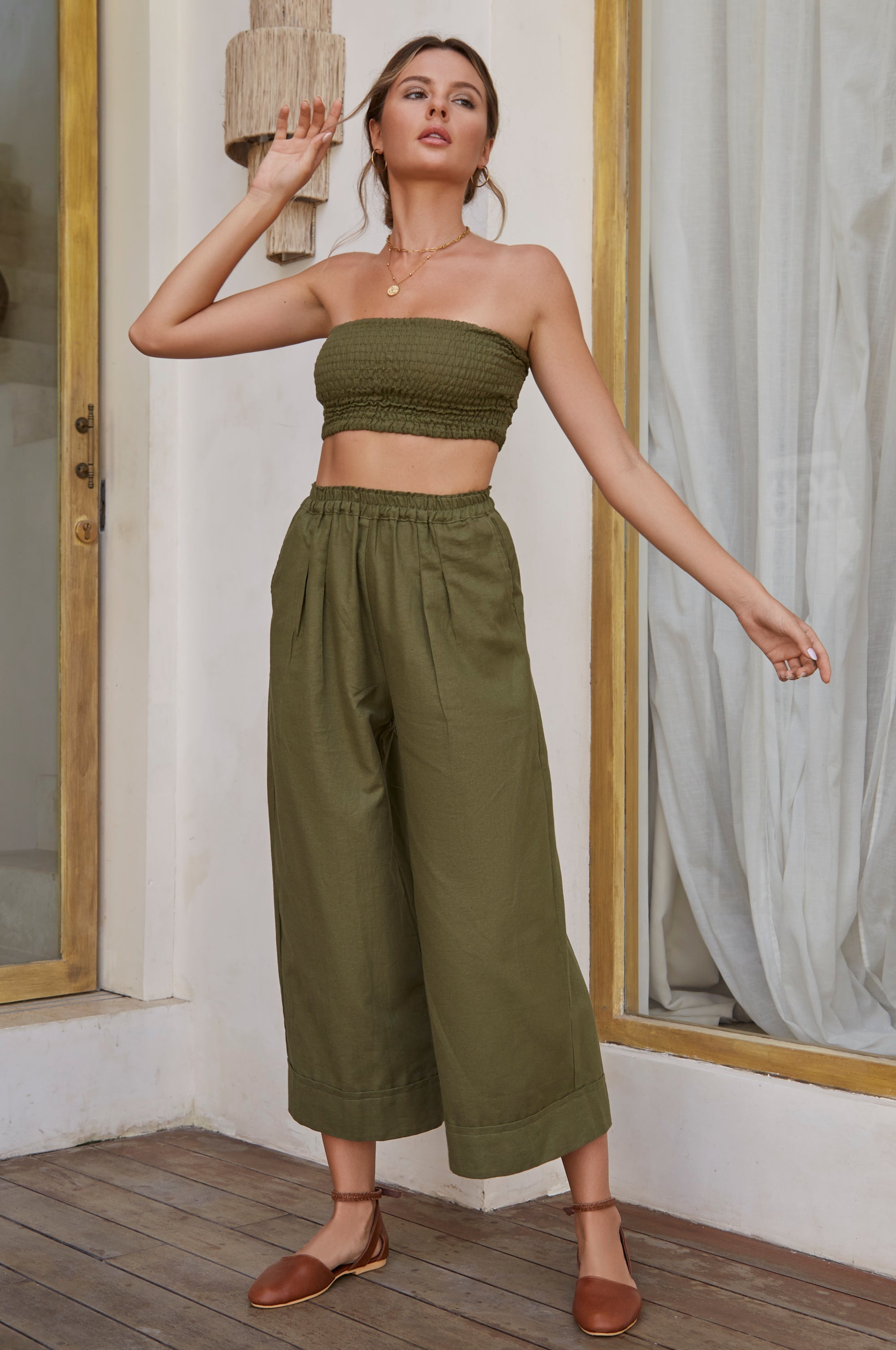 Delhi Linen Pants (Sale)-1