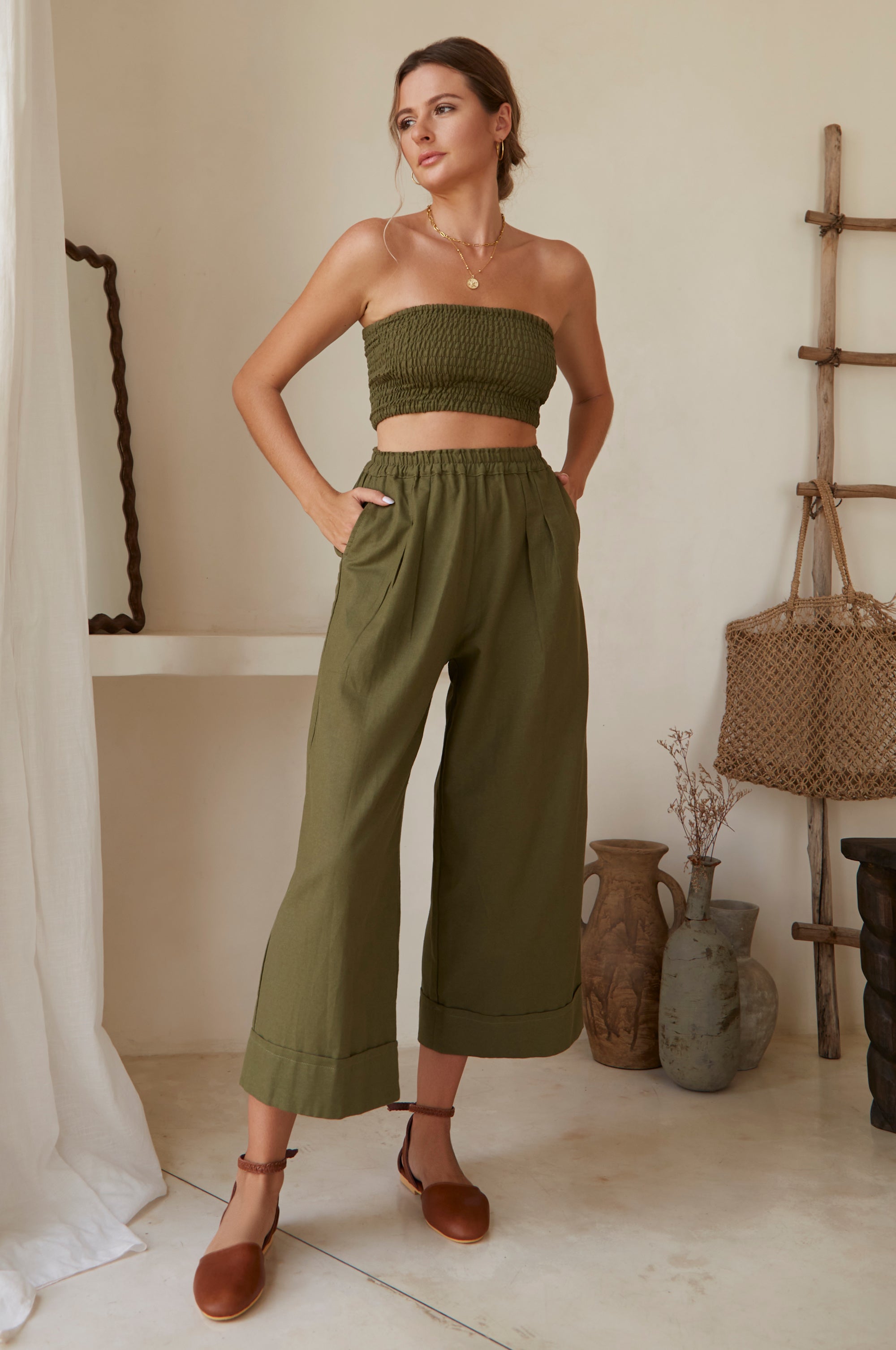 Delhi Linen Pants (Sale)-0