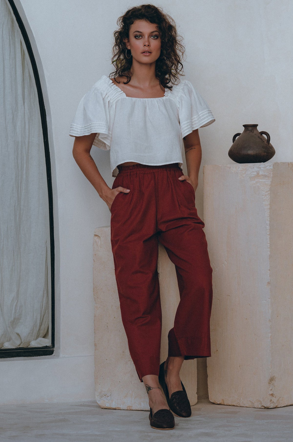 Delhi Linen Pants-0