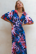 Donna Button Down Midi Dress-0