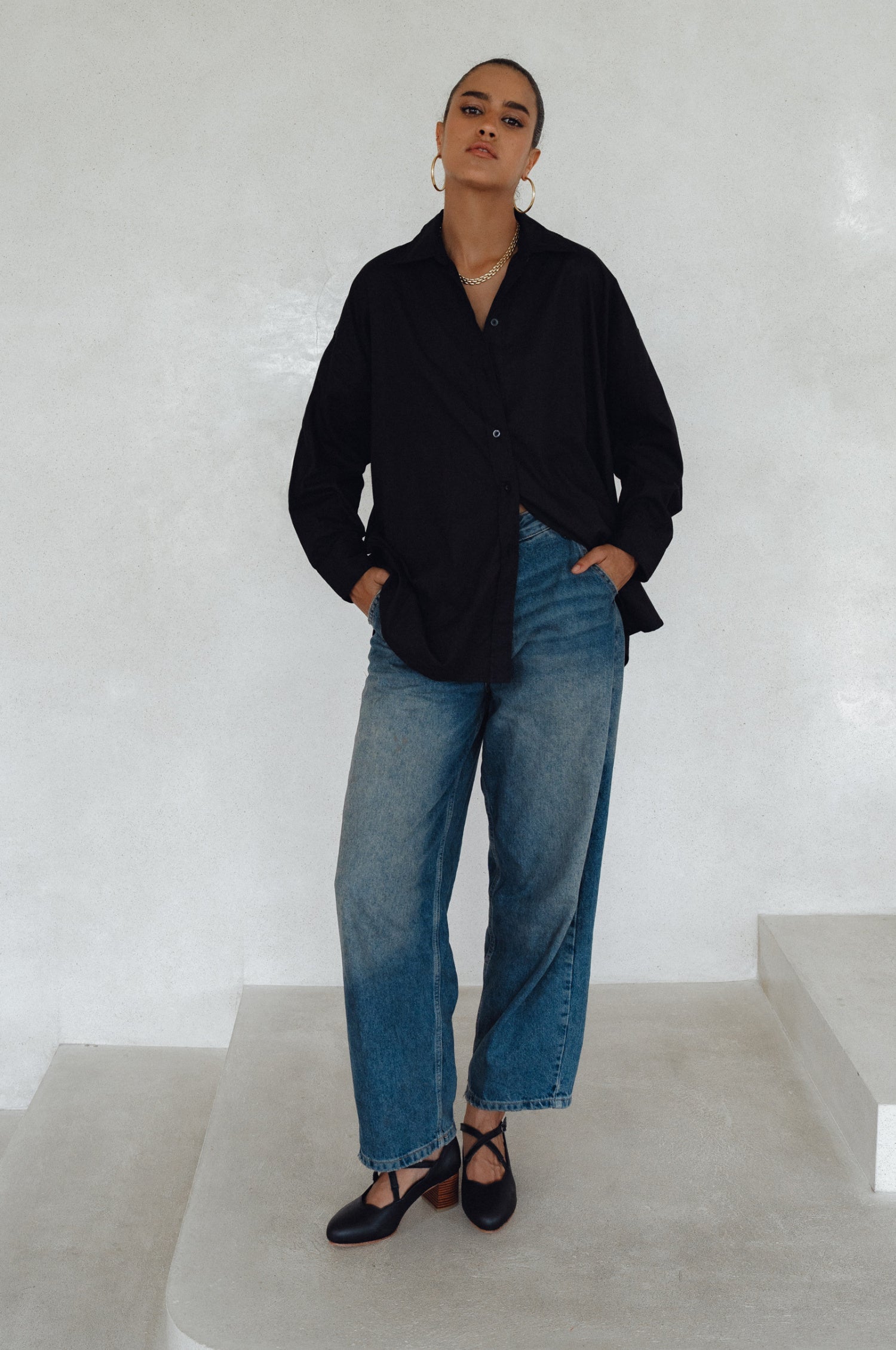Essential Long Sleeve Shirt-2