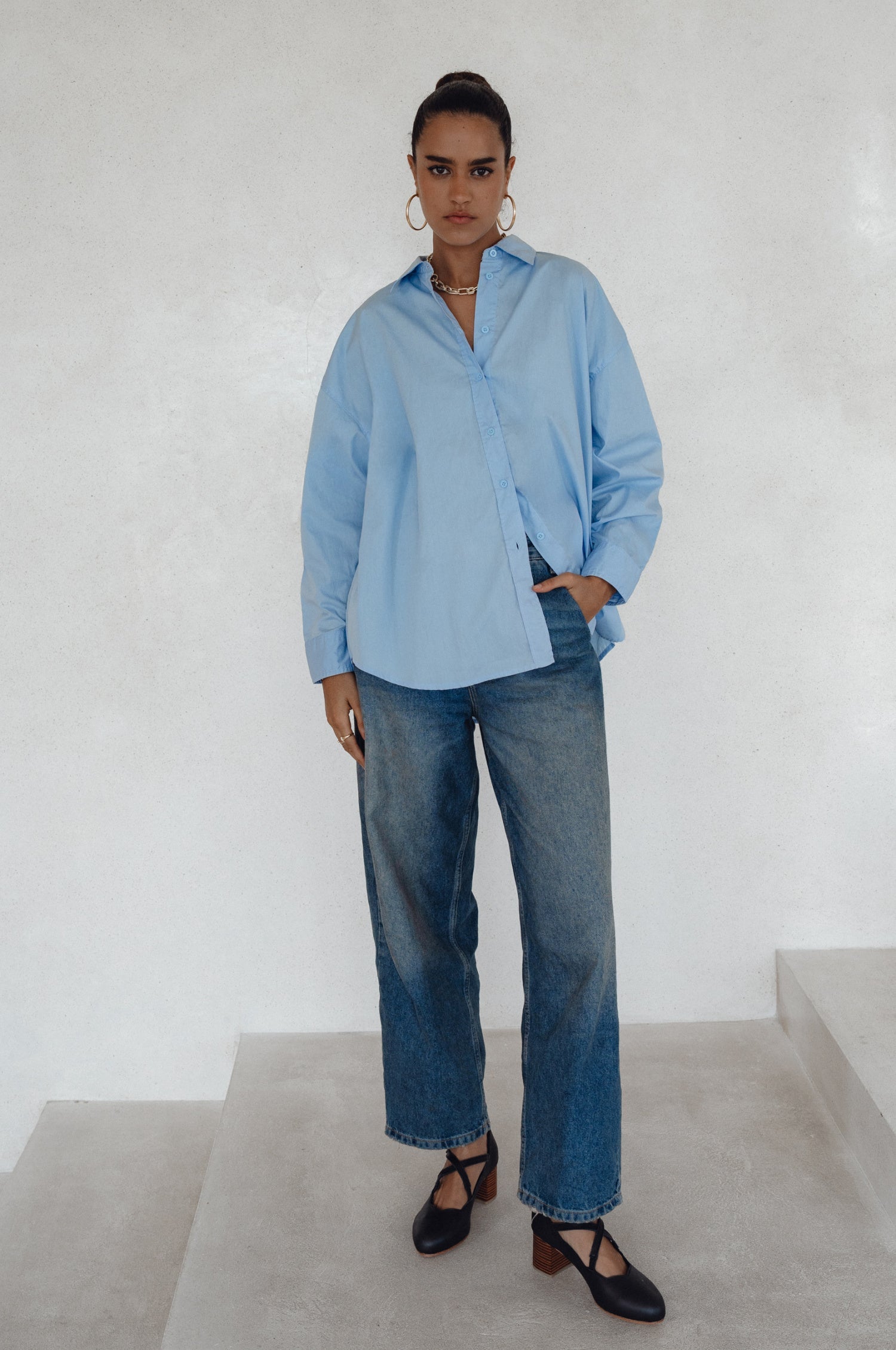 Essential Long Sleeve Shirt-3
