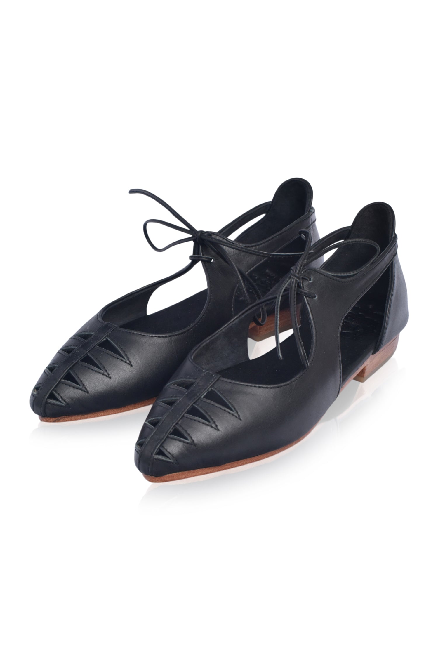 Eden Pointy Toe Ballet Flats-5
