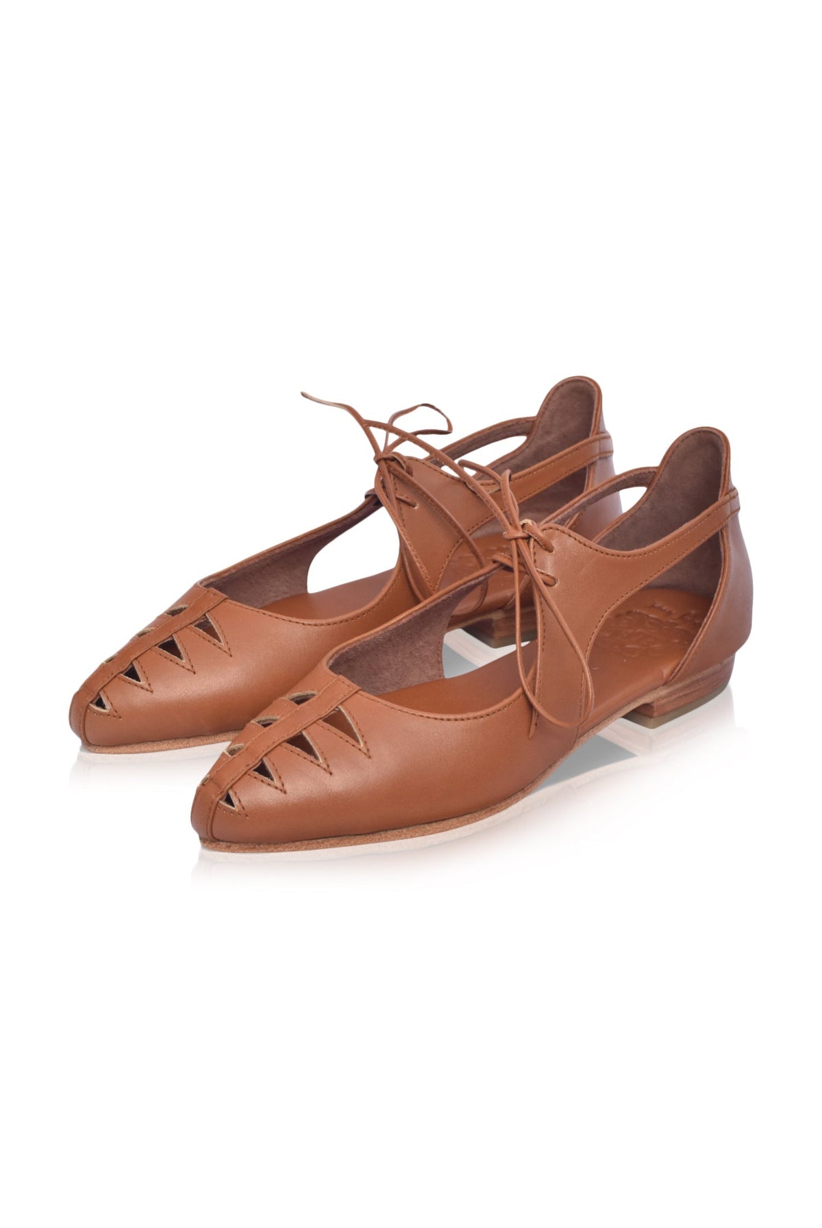 Eden Pointy Toe Ballet Flats-1