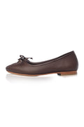 Elaria Bow Leather Ballet Flats-1