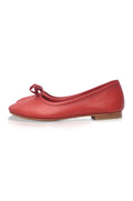 Elaria Bow Leather Ballet Flats-1