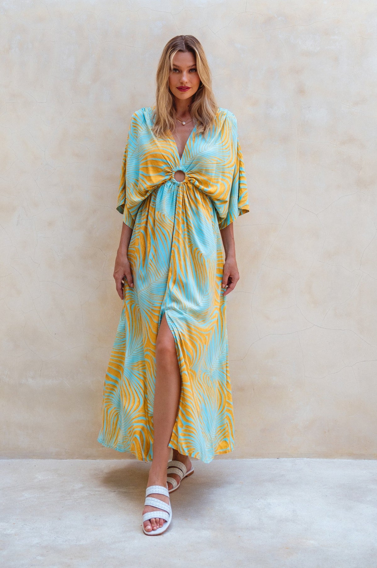 Elena Bohemian Gown Dress (Sale)-1