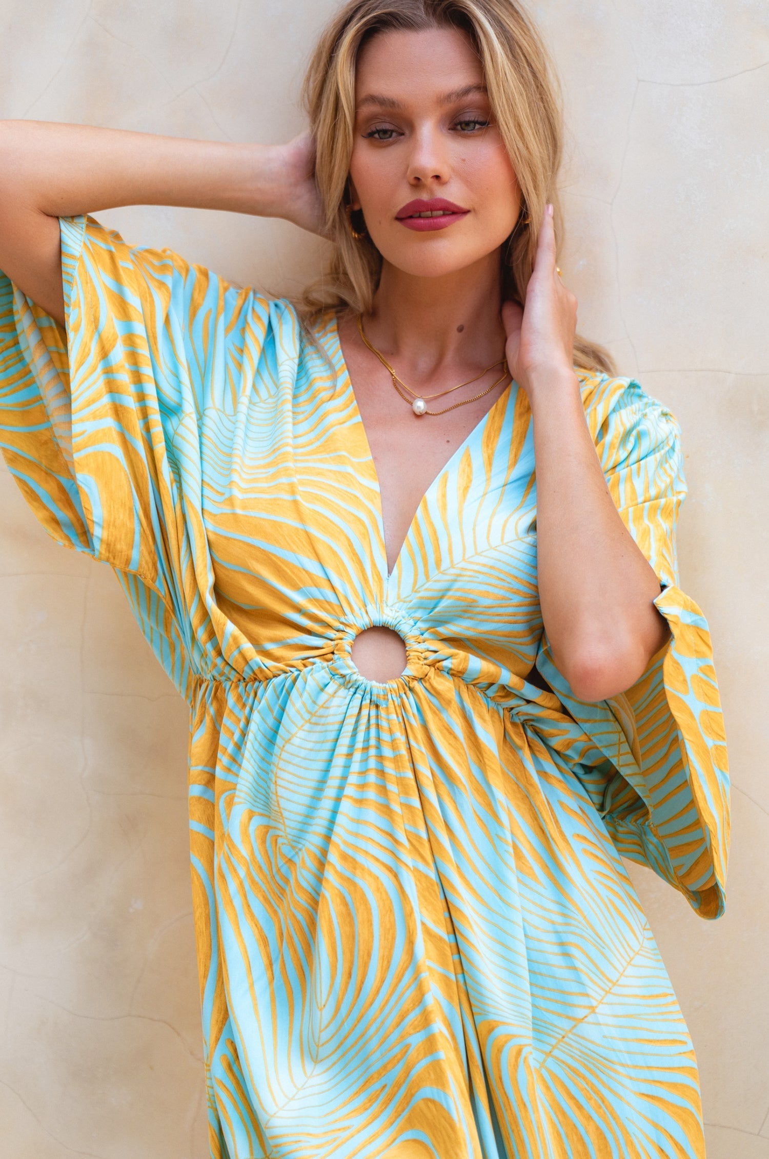 Elena Bohemian Gown Dress (Sale)-2