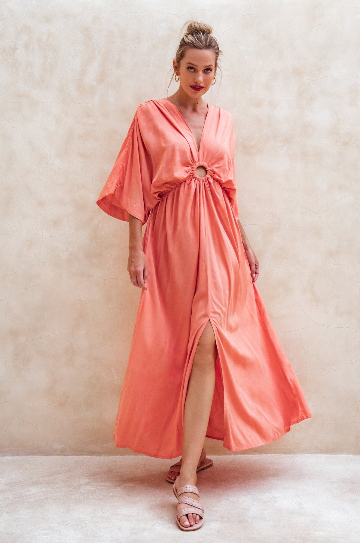 Elena Bohemian Gown Dress (Sale)-6